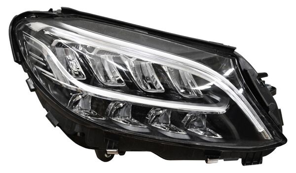 Faro para Mercedes Benz Clase C 2019, 2020, 2021 - Eléctrico Con Motor, LEDS, Derecho