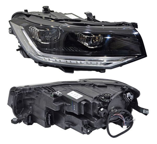 Faro para Volkswagen Tcross 2020, 2021, 2022, 2023, 2024 - LEDS, Eléctrico, Con Motor, Derecho
