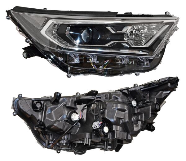 Faro para Toyota Rav4 2020, 2021 - Limited Hybrid, Con Motor, con LEDS - Derecho