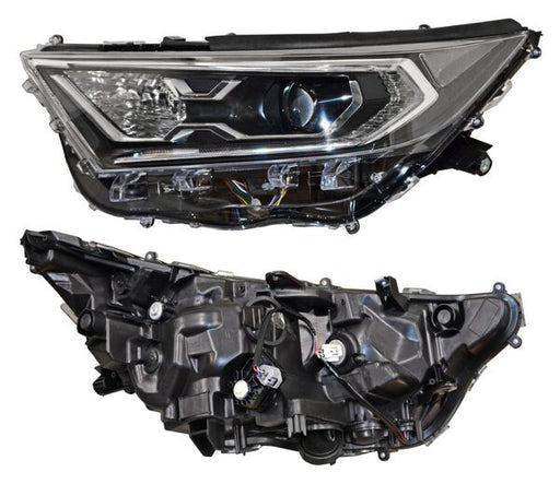 Faro para Toyota Rav4 2020, 2021 - Limited Hybrid, Con Motor, con LEDS - Izquierdo