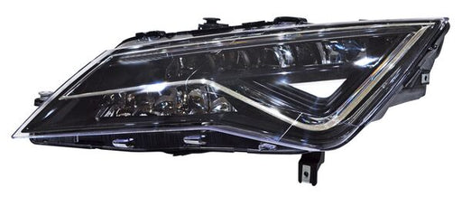 Faro para Leon 2017, 2018, 2019, 2020 - Con Motor, Eléctrico, LEDS - Izquierdo
