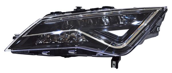 Faro para Leon 2017, 2018, 2019, 2020 - Con Motor, Eléctrico, LEDS - Izquierdo