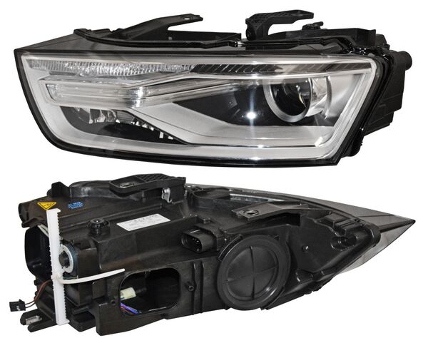 Faro para Audi Q3 2016, 2017, 2018 - LEDS, Electrico Con Motor, Izquierdo