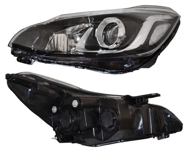 Faro para Chevrolet Spark 2019, 2020, 2021 - Con Lupa, Sin Vela 3 Pines - Izquierdo