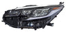 Faro Toyota Sienna 2021, 2022, 2023, 2024, 2025 XSE LEDS Filo Negro Con Luz de Día - Izquierdo