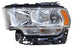 Faro para Dodge Ram 2500, 3500 - Años 2019, 2020, 2021, 2022, 2023, 2024 - Fondo Cromado, Izquierdo