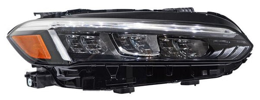 Faro para Honda Civic 2022, 2023, 2024, 2025 - Sedan, LEDS, Fondo Cromado - Derecho