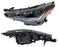 Faro para Toyota Corolla Cross 2022, 2023, 2024, 2025 - LEDS, con Filo Inferior Cromado, Izquierdo