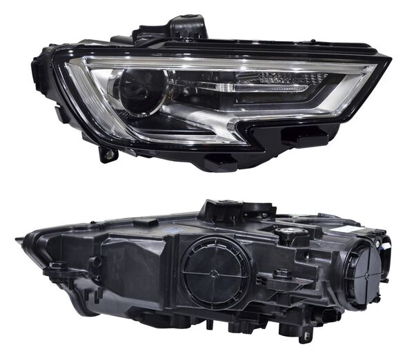 Faro para Audi A3 2017, 2018, 2019, 2020 - Electrico Con Motor, LEDS - Derecho