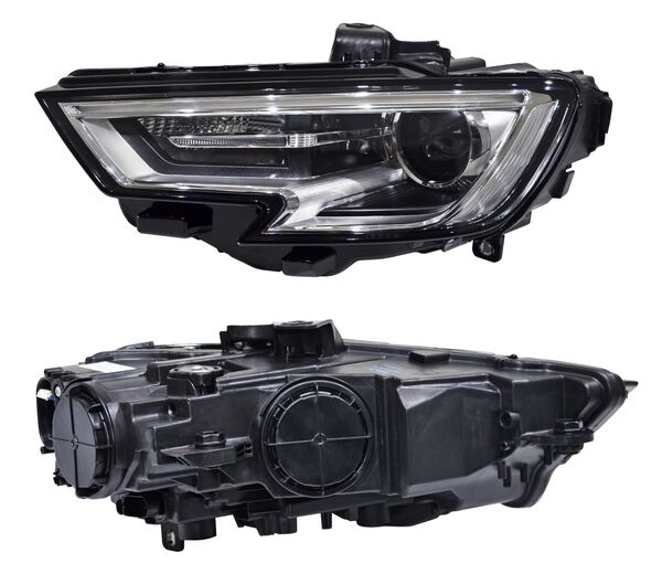 Faro para Audi A3 2017, 2018, 2019, 2020 - Electrico Con Motor, LEDS - Izquierdo