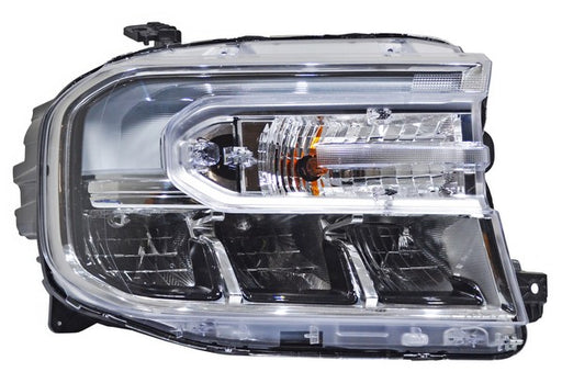 Faro para Ford Maverick 2022, 2023, 2024 LEDS con Luz De Día Fondo Cromado - Derecho