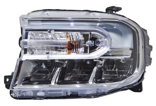Faro para Ford Maverick 2022, 2023, 2024 LEDS Con Luz de Día Fondo Cromado - Izquierdo