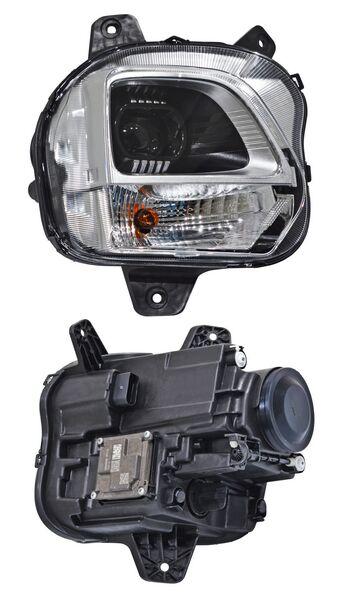 Faro para Chirey Tiggo 2 Pro 2023, 2024, 2025 - Filo Cromado, LEDS, Derecho