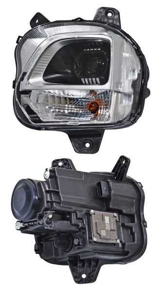 Faro para Chirey Tiggo 2 Pro 2023, 2024, 2025 - Filo Cromado, LEDS, Izquierdo