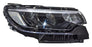 Faro para Jeep Compass 2022, 2023, 2024, 2025 - Electrico Con Motor, Con Luz de Día Cuarto Blanco, Derecho