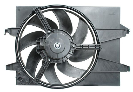 Motoventilador para Ford Fiesta 2002, 2003, 2004, 2005, 2006, 2007/ para Ford EcoSport 2004, 2005, 2006, 2007 Para Radiador Sencillo Completo