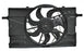 Motoventilador para S40 2004, 2005, 2006, 2007, 2008, 2009, 2010, 2011/ C30 2008, 2009, 2010, 2011, 2012, 2013/ C70 2007, 2008, 2009, 2010, 2011, 2012, 2013 & V50 2005, 2006, 2007 2.5L Para Radiador Sencillo Completo