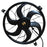 Motoventilador para Grand Cherokee 1999, 2000, 2001, 2002, 2003, 2004/ Liberty 2002, 2003, 2004, 2005, 2006, 2007 3.7L/ 4.0L/ 4.7L Solo Motor Con Aspas