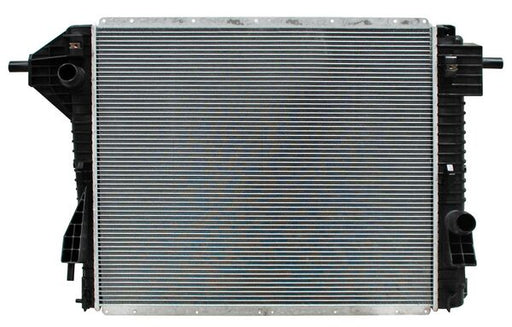Radiador para Ford Super Duty F350/ F450 2008, 2009, 2010, 2011, 2012, 2013, 2014, 2015, 2016 Estandar 6.2L/ 6.8L 26 7/9X 30 2/5 - de Aluminio Tw