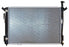 Radiador para Kia Sedona 2017, 2018, 2019, 2020, 2021 V6 3.3 Litros, Automatico 26 3/8X18 5/6X16Mm - de Aluminioad Polar
