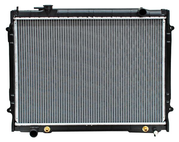Radiador para Toyota Tacoma 1995, 1996, 1997, 1998, 1999, 2000, 2001, 2002, 2003, 2004 Automatico L4/ V6 2L/ 2.7L/ 3L 18 5/8X 24 3/4 - de Aluminio