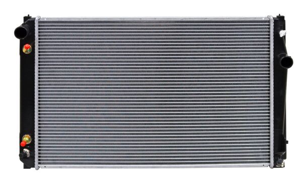 Radiador para Toyota Rav4 2006, 2007, 2008, 2009, 2010, 2011, 2012, 2013, 2014, 2015, 2016, 2017, 2018 Automatico L4/ V6 2L/ 2.5L/ 3.5L 15 3/4X 26 3/8X 25Mm - de Aluminio