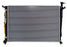 Radiador para Kia Sorento 2016, 2017, 2018, 2019, 2020 Automatico V6 3.3L Con Aire Acondicionado 2019 1/2X 27 - de Aluminio
