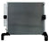 Condensador para Toyota Tacoma 2016, 2017, 2018, 2019, 2020, 2021, 2022, 2023