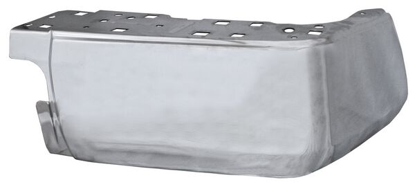 Aleron Trasero para Toyota Tundra 2014, 2015, 2016 - Cromado, Sin Hoyos Para Sensores - Derecho