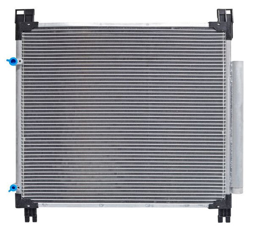 Condensador para Hilux 2016, 2017, 2018, 2019, 2020, 2021, 2022, 2023, 2024, 2025, 2026 - L4 2.7 Litros, Automatico & Manual, con Secador, Toma Lineal 23 1/4X20X16Mm - de Aluminio