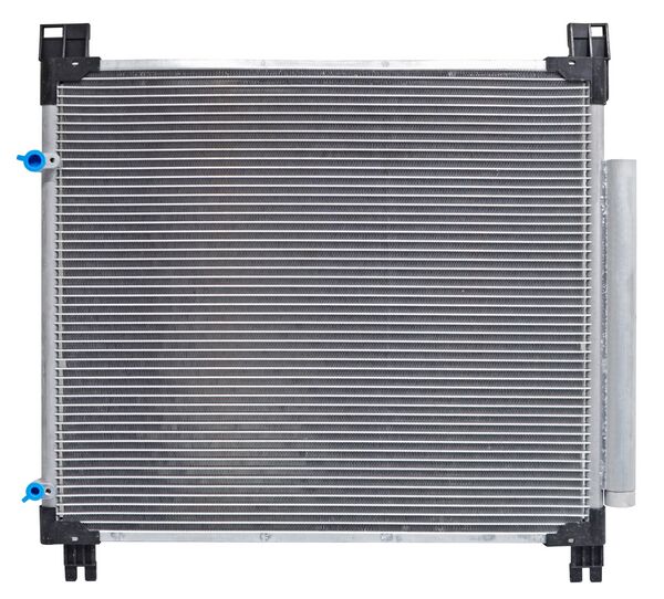 Condensador para Hilux 2016, 2017, 2018, 2019, 2020, 2021, 2022, 2023, 2024, 2025, 2026 - L4 2.7 Litros, Automatico & Manual, con Secador, Toma Lineal 23 1/4X20X16Mm - de Aluminio