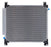 Condensador para Hilux 2016, 2017, 2018, 2019, 2020, 2021, 2022, 2023, 2024, 2025, 2026 - L4 2.7 Litros, Litros, Automatico & Manual, con Secador, 23 1/4X20X16Mm - de Aluminio