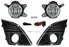 Faro Niebla para Chevrolet Cruze 2013, 2014 - Con Parrilla Filo Cromado Juego