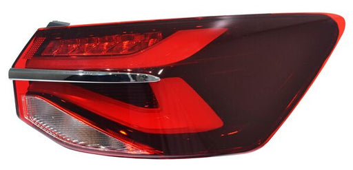 Calavera para Chevrolet Cavalier 2022, 2023, 2024 Exterior, Filo Cromado, LEDS - Derecha