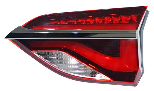 Calavera para Chevrolet Cavalier 2022, 2023, 2024 Interior, Filo Cromado, LEDS - Derecha
