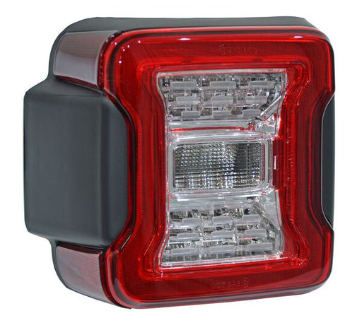 Calavera para Jeep Wrangler 2007, 2008, 2009, 2010, 2011, 2012, 2013, 2014, 2015, 2016, 2017, 2018 LEDS - Izquierda
