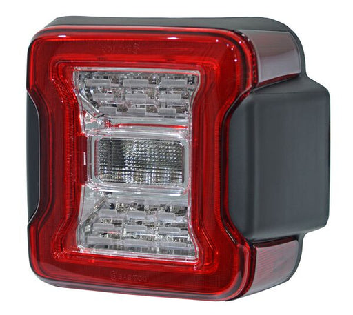 Calavera para Jeep Wrangler 2007, 2008, 2009, 2010, 2011, 2012, 2013, 2014, 2015, 2016, 2017, 2018 LEDS - Derecha