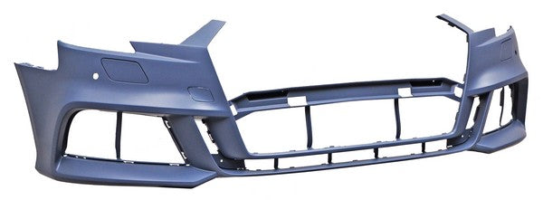 Fascia Delantera para Audi A3 2017, 2018, 2019, 2020 S-Line Con Hoyos Para Sensores