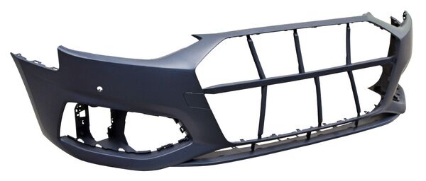 Fascia Delantera para Audi A4 2020, 2021, 2022, 2023, 2024, 2025 - Con Hoyos Para Sensores Sin Hoyo para Limpiaparabrisas