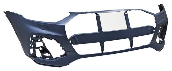 Fascia Delantera para Audi Q5 2021, 2022, 2023, 2024, 2025 - Line, Sportback, Sin Hoyos Para Sensores, Hoyo para Limpiabrisas