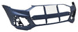 Fascia Delantera para Audi Q5 2021, 2022, 2023, 2024, 2025 - Line, Sportback, Con Hoyos Para Sensores, Hoyo para Limpiabrisas