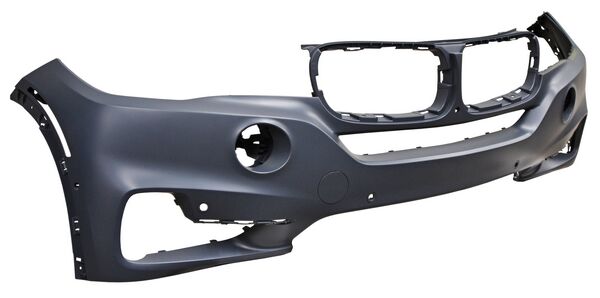 Fascia Delantera para BMW X5 2014, 2015, 2016, 2017, 2018 - Para Pintar, con 6 Hoyos Para Sensores, Hoyo Para Camara