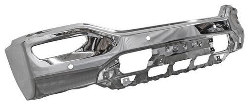 Defensa Delantera para GMC Sierra 2014, 2015, 2016, 2017, 2018 - Cromada para Faros Niebla, Con Hoyos Para Sensores