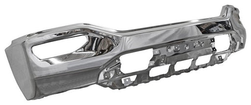 Defensa Delantera para GMC Sierra 2014, 2015, 2016, 2017, 2018 - Cromada para Faros Niebla, Sin Hoyos Para Sensores