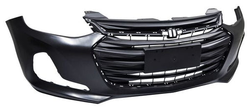 Fascia Delantera para Onix 2020, 2021, 2022, 2023, 2024, 2025, 2026 - Para Pintar, con Parrilla De Def Centro Con Moldura Superior Cromado Con Moldura Inferior Negra