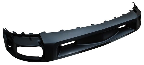 Fascia Delantera Inferior para Camioneta Chevrolet Silverado 2012-2013 - Negra, Con Hoyos