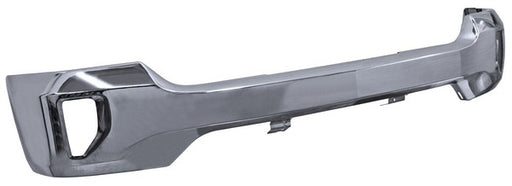 Defensa Delantera para Camioneta Chevrolet Silverado 1500 2016, 2017, 2018 - Cromada para Faros Niebla, Sin Hoyos Para Sensores