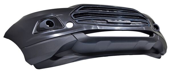 Fascia Delantera para Ford EcoSport 2013, 2014, 2015, 2016, 2017 Completa con Parrillas Con Spoiler Con Moldura Gris
