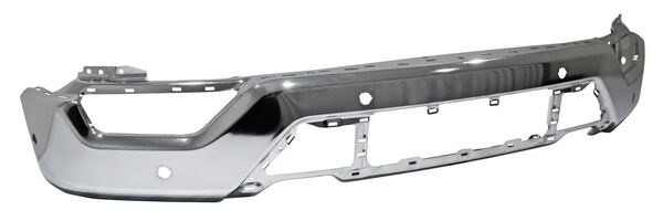 Defensa Delantera para Ford Lobo 2021, 2022, 2023 Cromada con 6 Hoyos Para Sensores