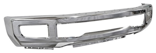 Defensa Delantera para Ford Super Duty F250, F350 2017, 2018, 2019 - Con Hoyos para Faro Niebla, Cromada